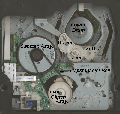 Sharp Chassis, Bottom View