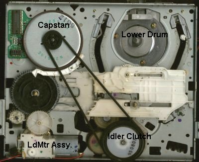 Sharp Chassis, Bottom View
