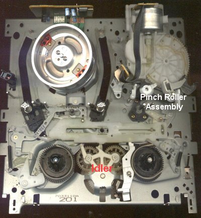 Panasonic Chassis, Top View